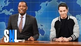 Weekend Update Pete Davidson S First Impressions Snl
