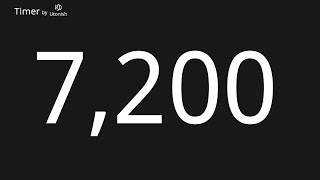 7200 Second Countdown Timer