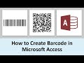 How to Create Readable Barcode in Microsoft Access