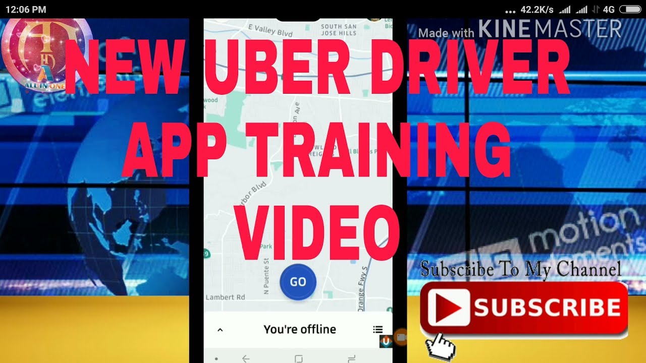 New Uber Driver App Training Video//telugu New Uber Driver App//all In ...