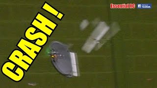 MID-AIR RC PLANE CRASH at Indoor Flying [UltraHD & 4K]