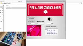 Fire alarm java project