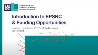 "Introduction to EPSRC & Funding Opportunities" – Joanne Humphries @ Languages in Science
