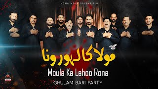 Moula Ka Lahoo Rona - Ghulam Bari Party - 2022 | Noha Imam Sajjad As | Muharram 1444