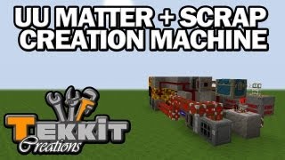 Tekkit Creations- The ultimate UU matter creator machine