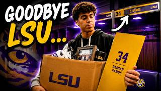 I Cleaned Out My LSU Locker for the Last Time…