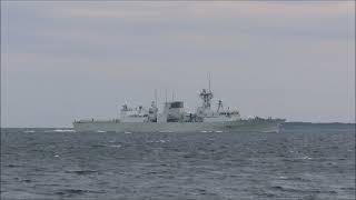 HMCS Vancouver　バンクーバー　フリゲート艦(a frigate)