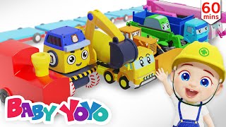 The Colors Song (Making Color Vehicles) + more nursery rhymes & Kids songs - Baby yoyo