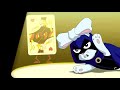 raven turns into a rabbit teen titans