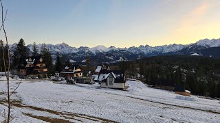 Tatry z nowej Zakopianki i drogi do Bukowiny Tatrzańskiej -Tatra Mountains Drive