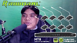 Riworal MT 8 Wireless Conference Microphone Unboxing and Review