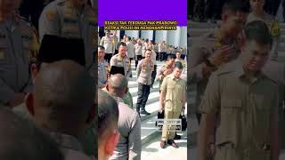 REAKSI TAK TERDUGA PAK PRABOWO #shortvideo