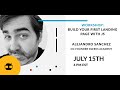 FREE WORKSHOP: How to build your first landing page using JS