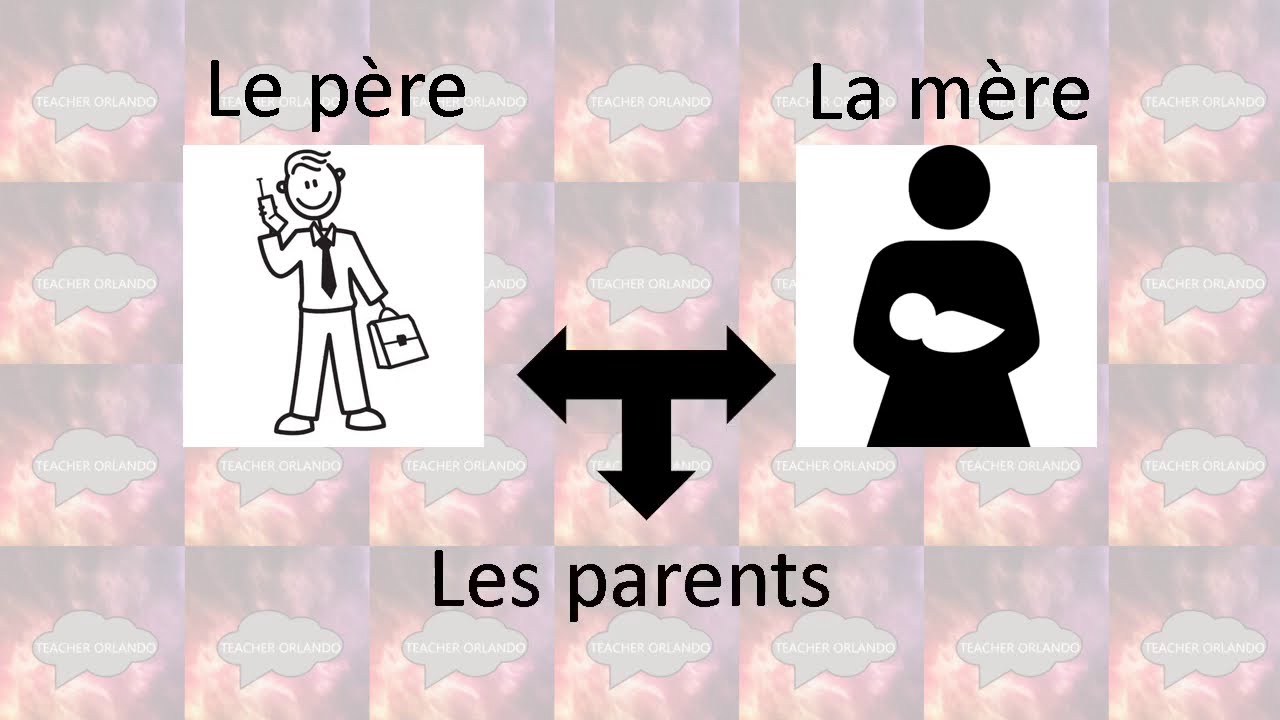 APRENDE FRANCES: La Familia En Francés - La Famille En Français - YouTube