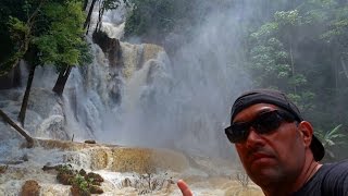 AMAZING KUANG SI WATERFALL - Luang Prabang Laos 2 (Beautiful Scenery)