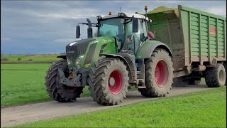 “Maishäckseln in Baden-Württemberg 🌽 | Claashäcksler \u0026 Fendt Traktor im Einsatz in Laupheim”