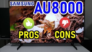 Samsung AU8000 Crystal UHD: Pros y Contras / Smart TV 4K