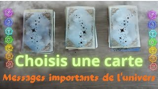 🕯️MESSAGES IMPORTANTS DE L' UNIVERS 💫 3 CHOIX 💫 INTEMPOREL 🕯️