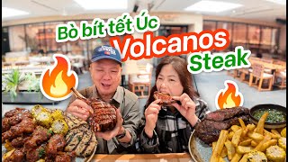 Thử Món Bò Bít Tết Steak Nướng Tại Volcano Steakhouse 🔥 | Ẩm Thực Úc ở Wetherill Park