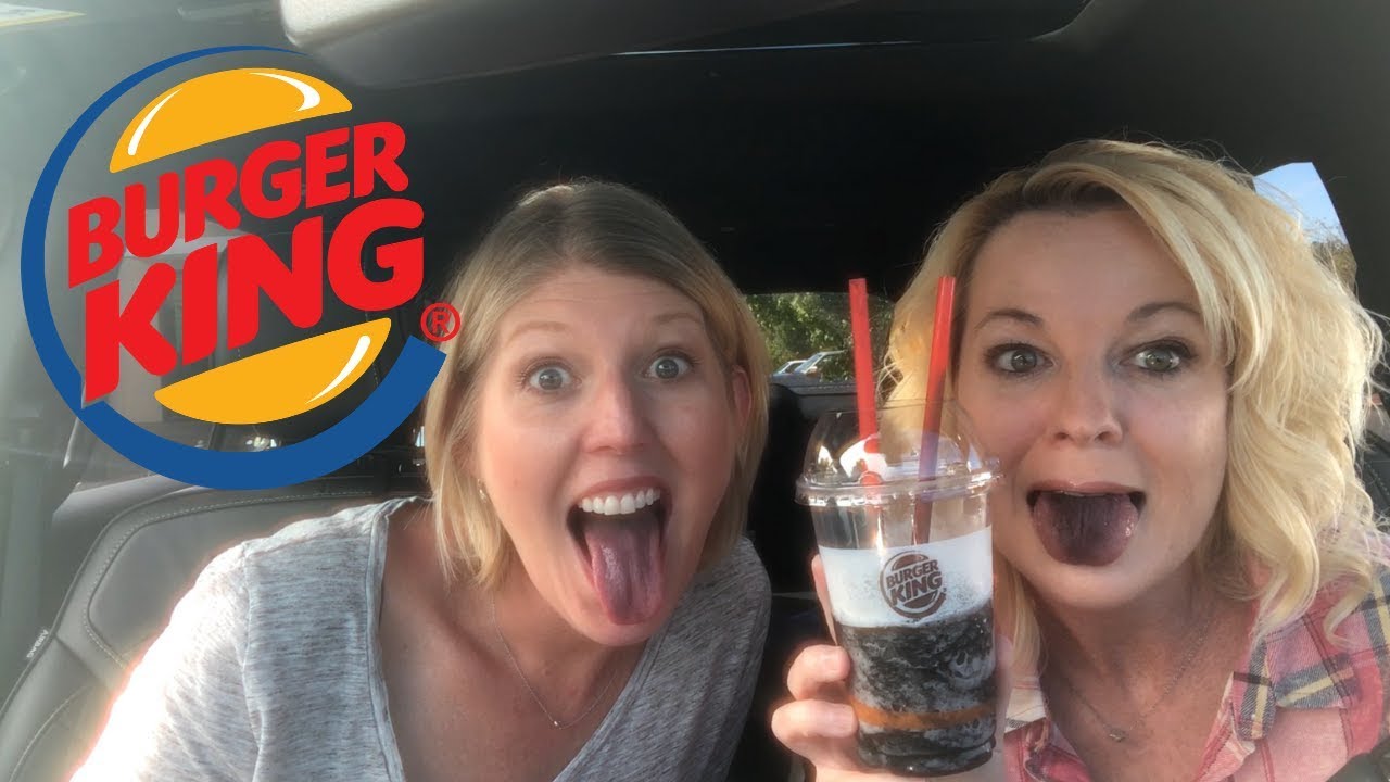 Burger King Scary Black Cherry Frozen Fanta Review - YouTube