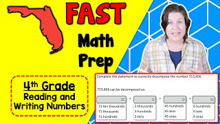 4th GRADE | Florida FAST Math Test Prep FREEBIE | MA.4.NSO.1.2