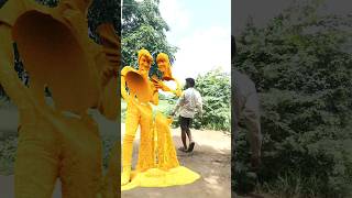 Big 3D sand sculpture felling daun VFX magic man jite pyari Lage#youtubeshorts#trending@mmvines702