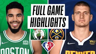 CELTICS at NUGGETS | FULL GAME HIGHLIGHTS | March 20, 2022