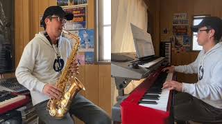 Sir Duke Stevie Wonder Sax \u0026 Piano Cover