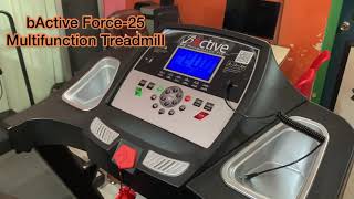 bActive Force-25 Multifunction Treadmill