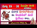 Simha Rashi Phalithalu March 16 to 31 2021 | సింహ రాశి ఫలాలు | leo Horoscope | Koti 9