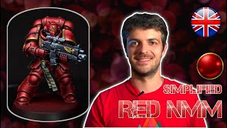 How to paint Space Marines in Red NMM