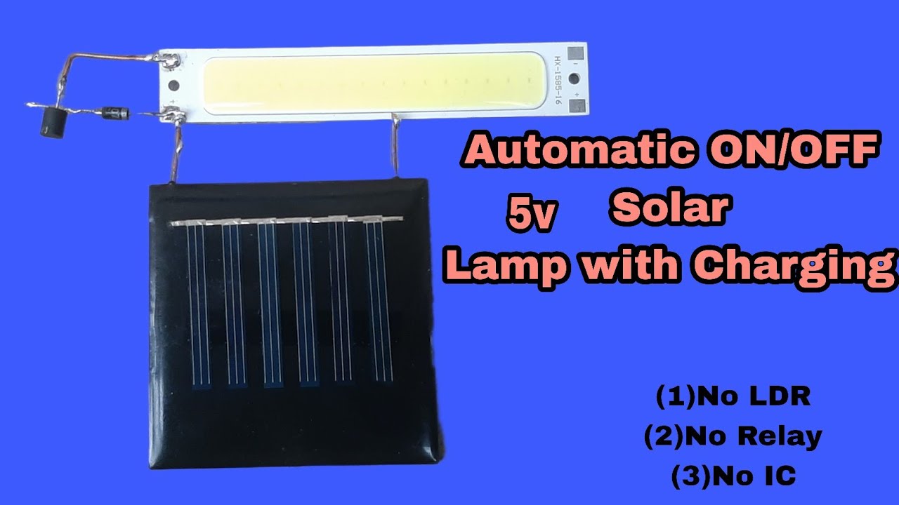 Automatic Light On Off Circuit Diagram Youtube