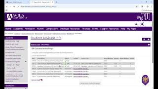 How to Check Your MyAU Degree Audit