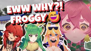 Zen Haruka and Arielle Weren't Ready for How Wild Froggy's IQ Test Got! 😂😂