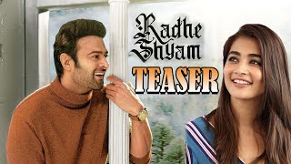 Radhe Shyam Movie Teaser | Prabhas | Pooja Hegde | Radha Krishna | Justin Prabhakaran