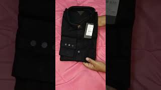 Ajio Rare Rabbit Black Shirt 🖤 #shorts #ajio #ajiohaul #unboxing #haul #ytshort