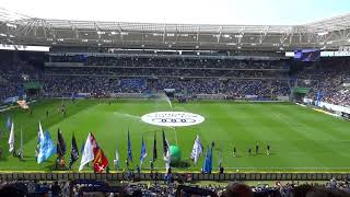 TSG 1899 Hoffenheim, Badnerlied am 12.5.18 (TSG : BVB)