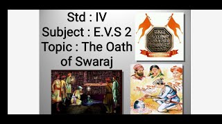 The Oath Of Swaraj | E.V.S 2  | Class 4