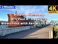 M/V Paul R. Tregurtha ship blows horn! | Duluth, Minnesota tour