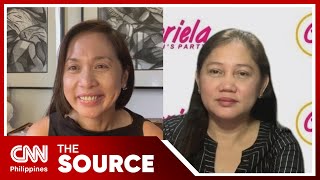 AAMBIS-OWA party-list rep. Sharon Garin \u0026 Gabriela party-list rep. Arlene Brosas | The Source