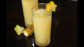 ചതുരപ്പുളി ജ്യൂസ് / Star Fruit Juice / Carambola