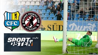 Brügmann wird zum Matchwinner – Chemnitzer FC zwingt BFC Dynamo in die Knie | MDR aktuell 21:45 Uhr