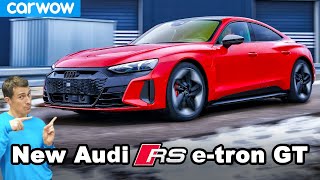 Audi RS e-tron GT: better looking than a Taycan and Model S?