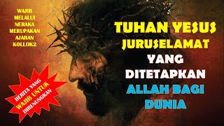 Yesus Jaminan Keselamatan Tanpa Melalui Pencucian Dosa Di Neraka