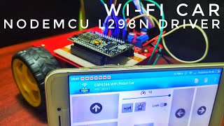 How To Make Wi-Fi Car With NodeMCU And L298N| NodeMCU Projects| Topped With Fun | Arduino Projects |