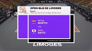 Petra Martic CRO vs Sara Saito JPN  - HighLights