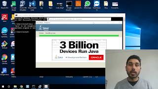 First Java Program for beginners: Install Java, set env and run the first program