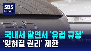 국내서 팔면서 '유럽 규정'…'잊혀질 권리' 제한 / SBS