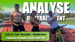 Séance de Course à Pied (Seuil Norvégien) - Analyse de Séance (Lactate, RPE, SmO2, Vitesse, etc...)