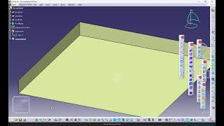 CornerRelief Python CATIA V5